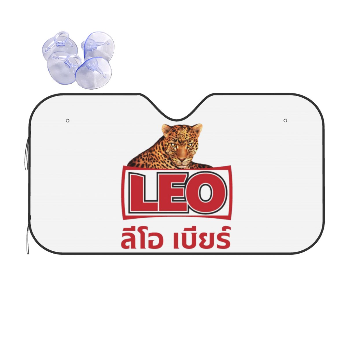 Car Accessories Bangkok - Leo Beer Bangkok Zonnescherm Voorruit Auto