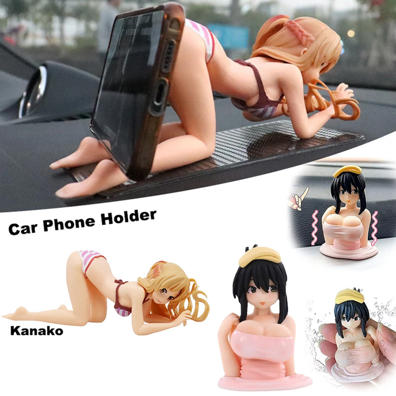 Car Accessories Bangkok - Anime Meisje Auto Telefoon Houder Dashboard