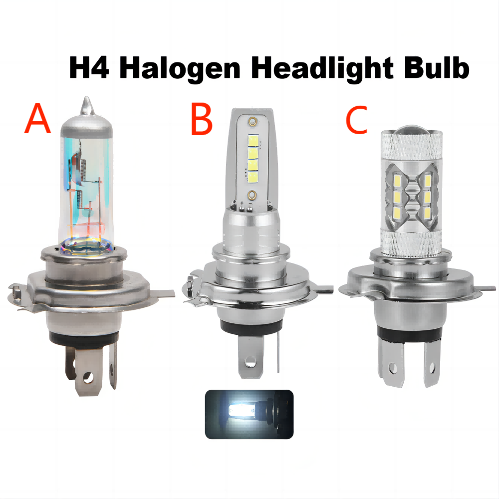 Accessories Car Near - 1/2 Stuks H4 Halogeen Koplamp Voor