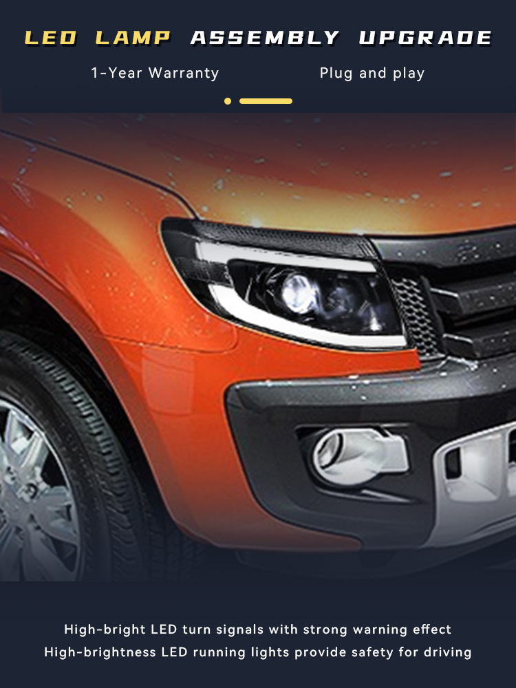 Accessories Car Near - Autolichten voor Ford Ranger T6 2012