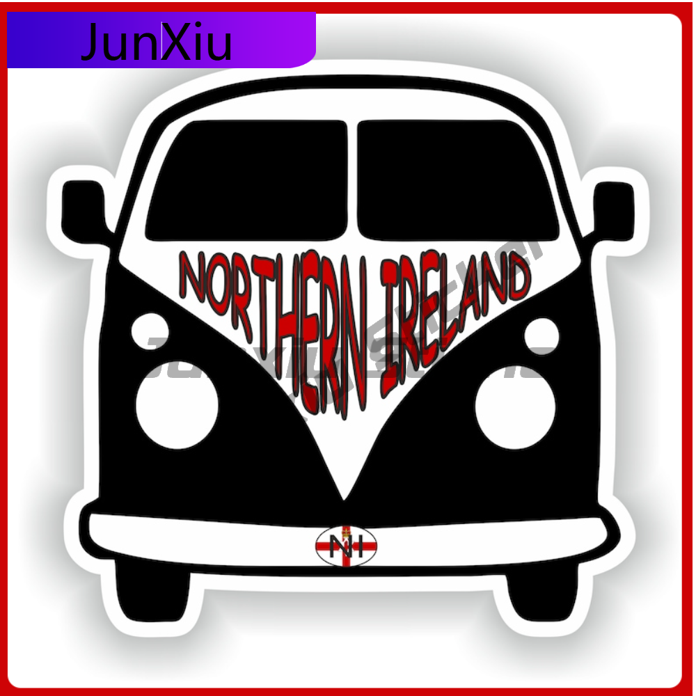 Car Accessories Ireland - Van Noord-Ierland Sticker Hoge kwaliteit vinyl