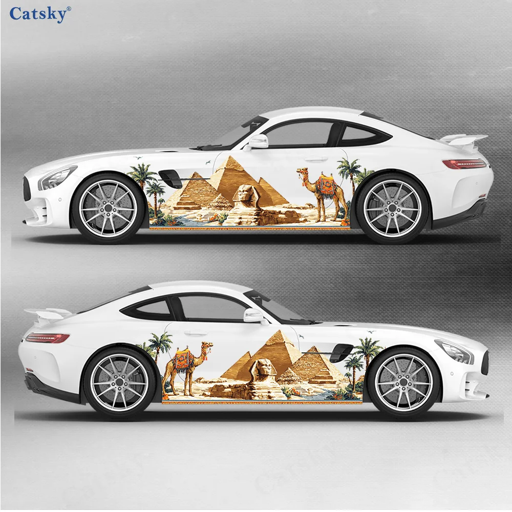 Car Accessories Egypt - Desert Egypt Pyramid en Camel Car