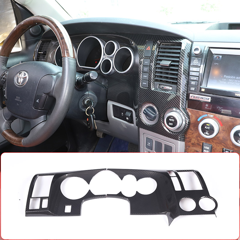 Car Accessories Sticker - Voor Toyota Tundra 2007-2013ABS Koolstofvezel Auto