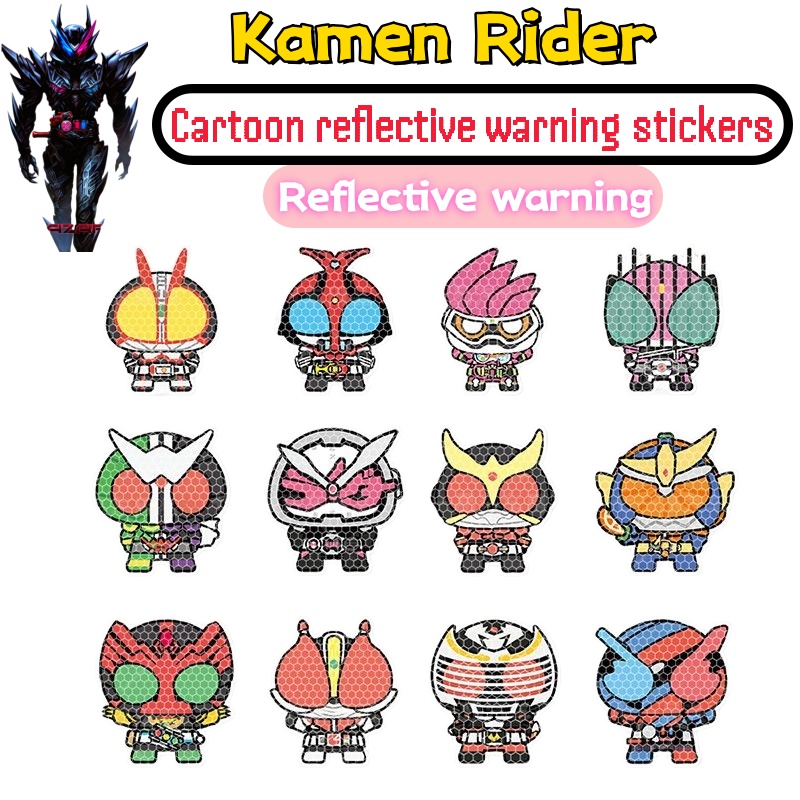 Car Accessories Sticker - Gepersonaliseerde Kamen Rider autosticker, decoratief voor