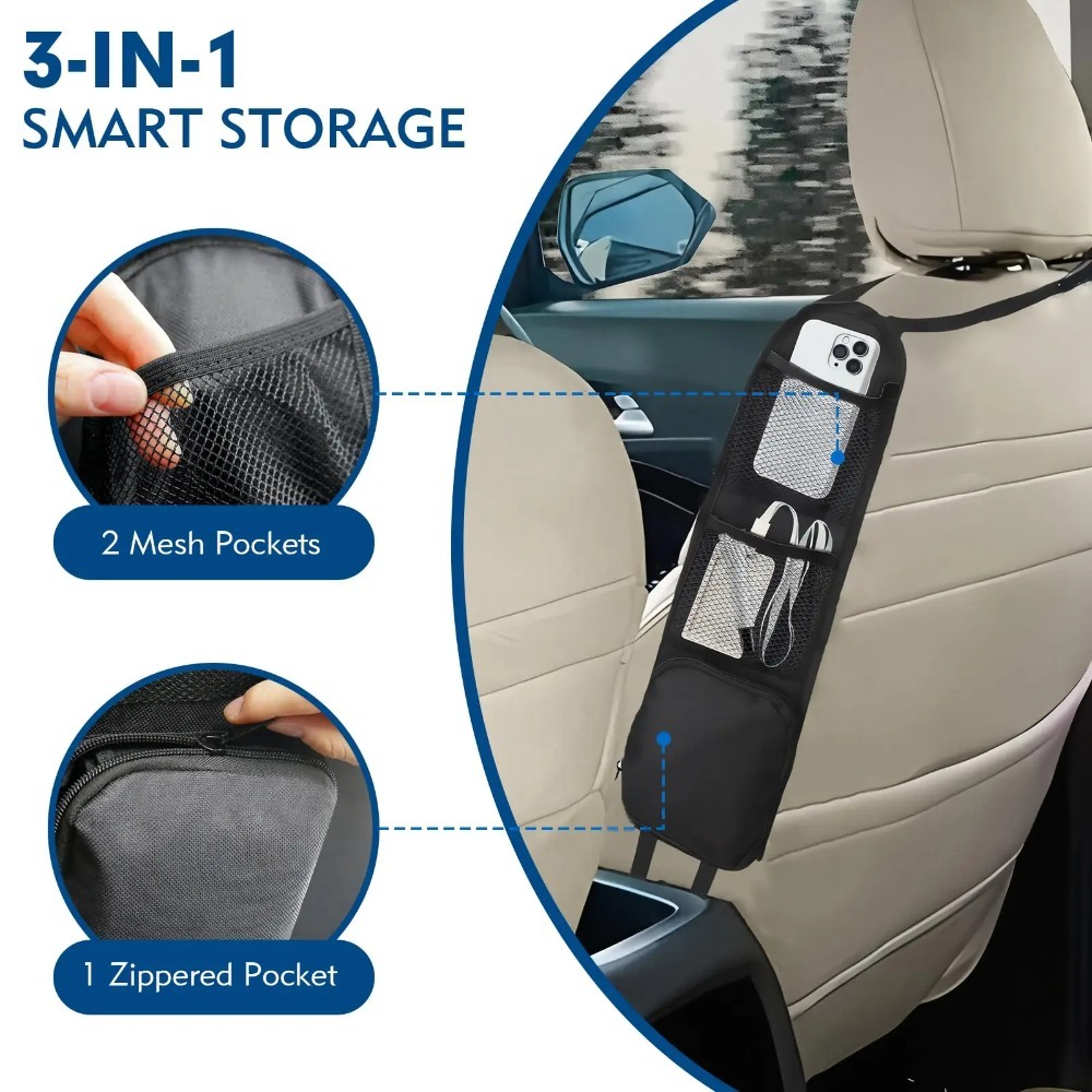 Car Accessories Hanging - Universele autostoel zijhangende opbergorganizer tas multifunctionele