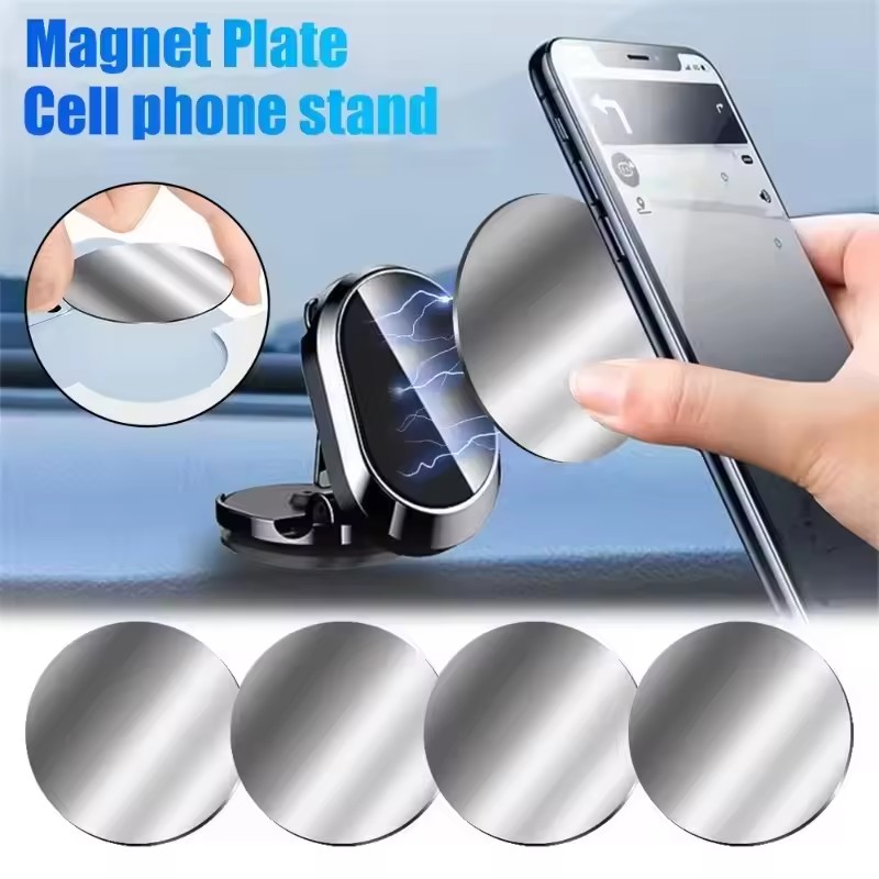 Car Accessories Sticker - 50/1 STUKS Metalen Plaat Schijf voor