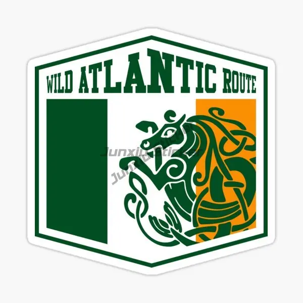 Ierland Vlag Geluk Klaver Harp - Car Accessories Ireland recensie en prijs