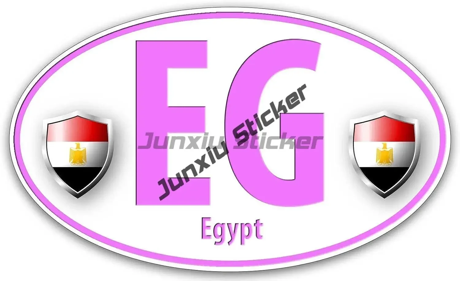 Cairo Egypte embleem sticker E - Car Accessories Egypt recensie en prijs