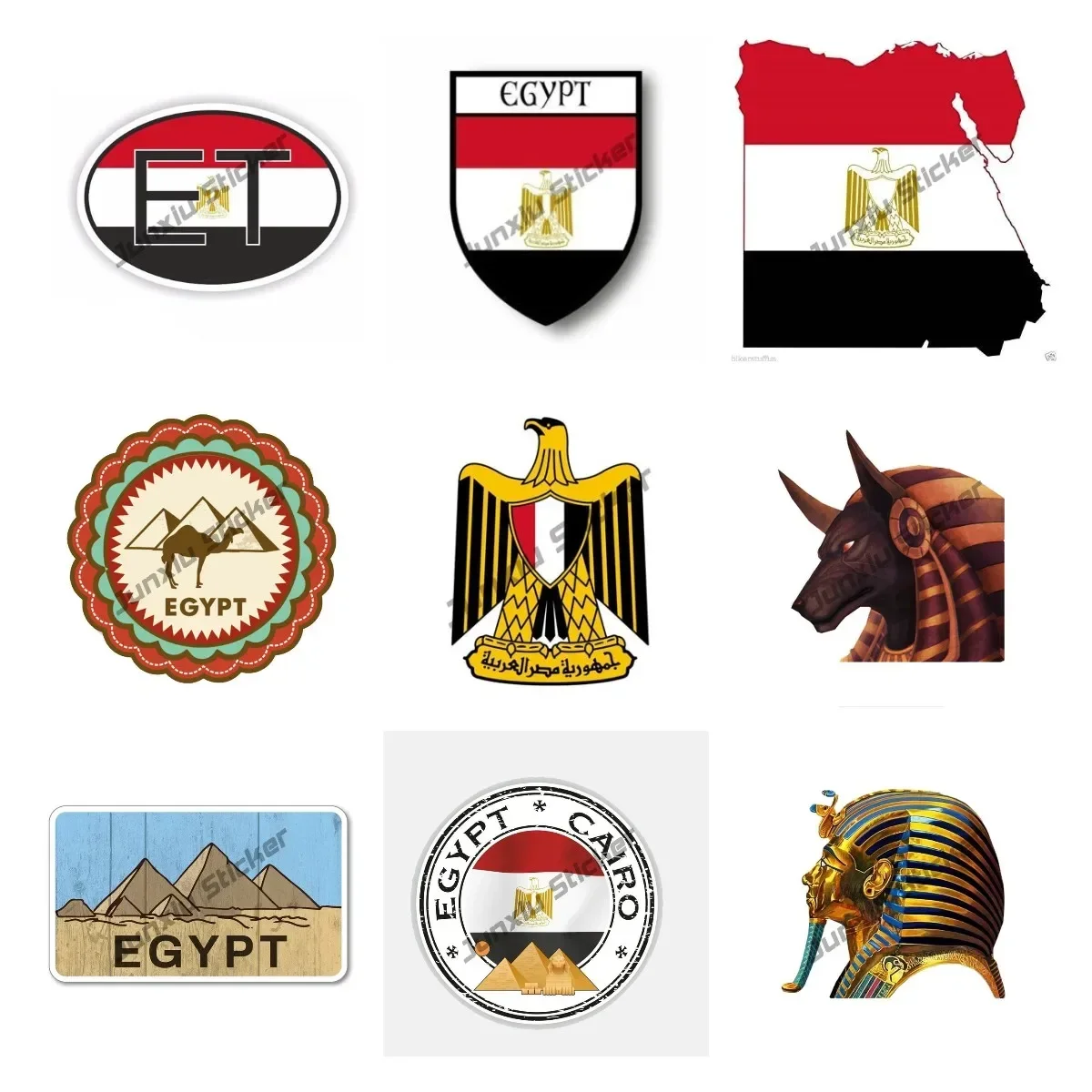 Egypte vlag sticker sticker Eg - Car Accessories Egypt recensie en prijs