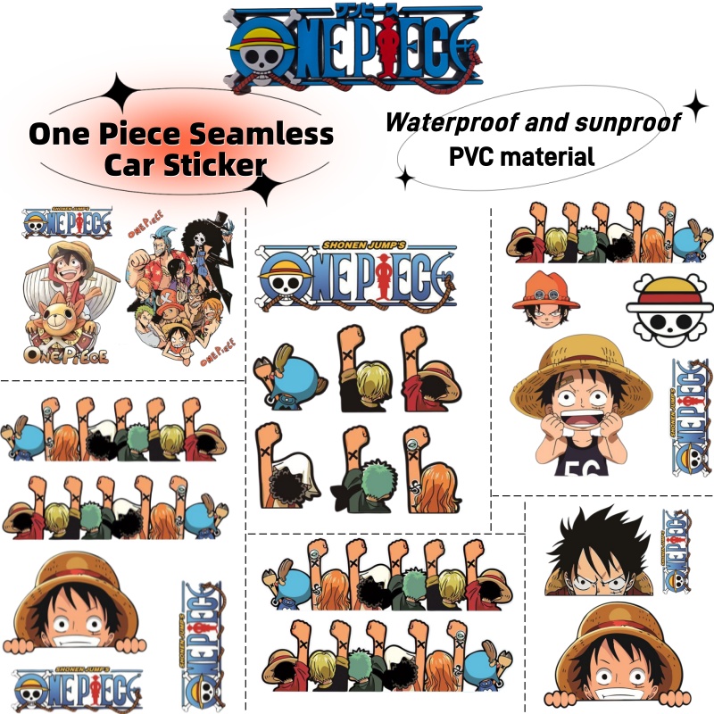 One Piece elektrische auto-sti - Car Accessories Sticker recensie en prijs