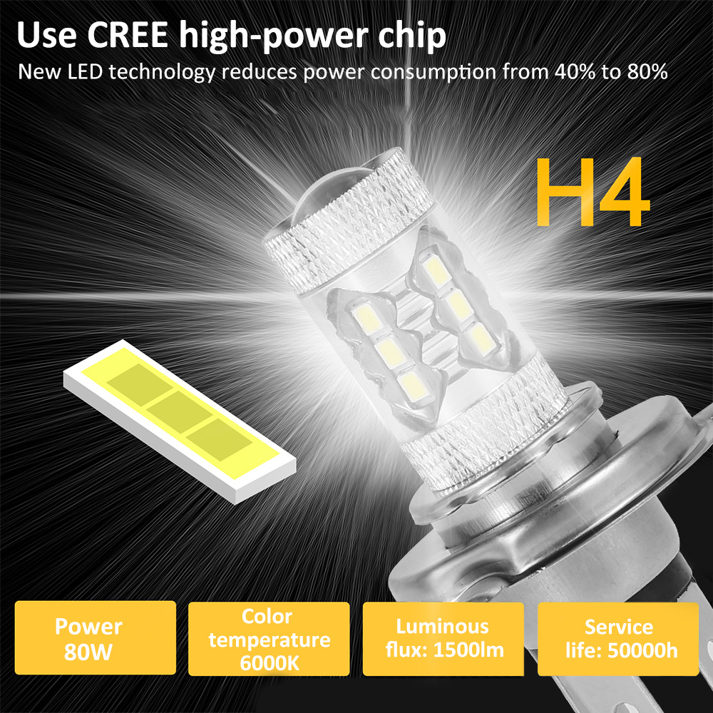 1/2 Stuks H4 Halogeen Koplamp  - Accessories Car Near recensie en prijs