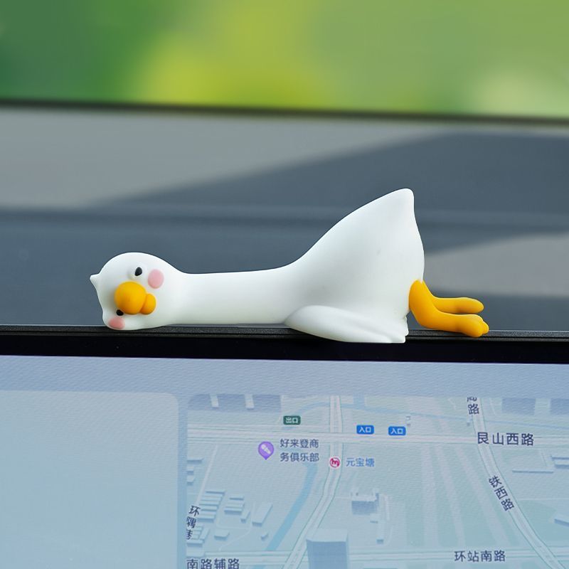 Leuke cartoon witte eend auto  - Car Accessories Hanging recensie en prijs