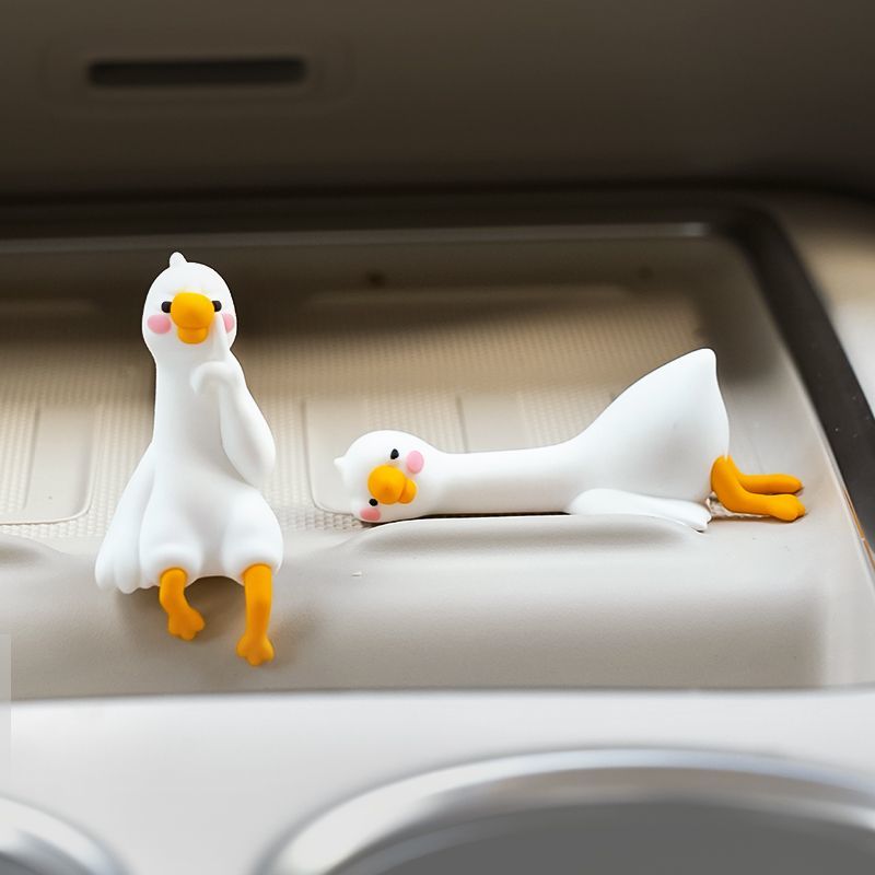 Leuke cartoon witte eend auto  - Car Accessories Hanging recensie en prijs