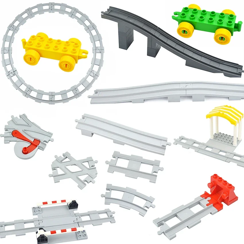 Big Size Track Railway Brick T - Accessories Car Near recensie en prijs