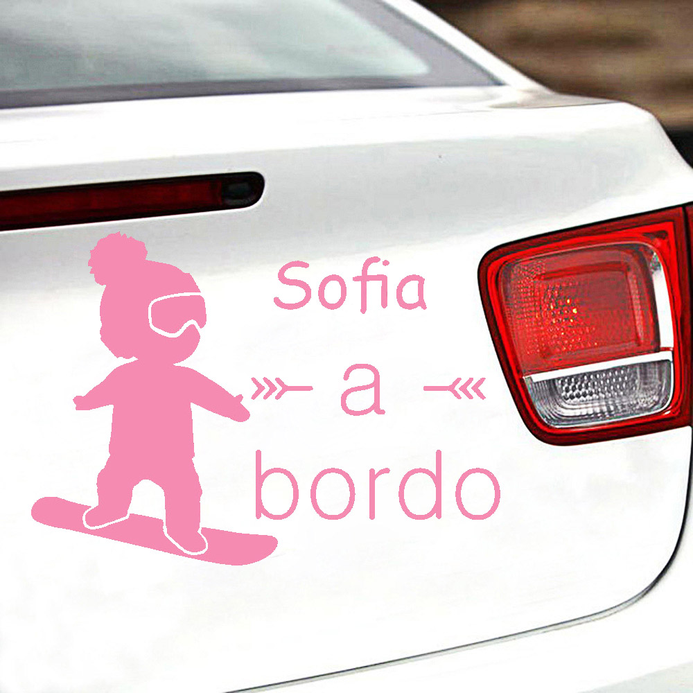 1 st Vinyl baby een bordeaux k - Car Accessories Sticker recensie en prijs