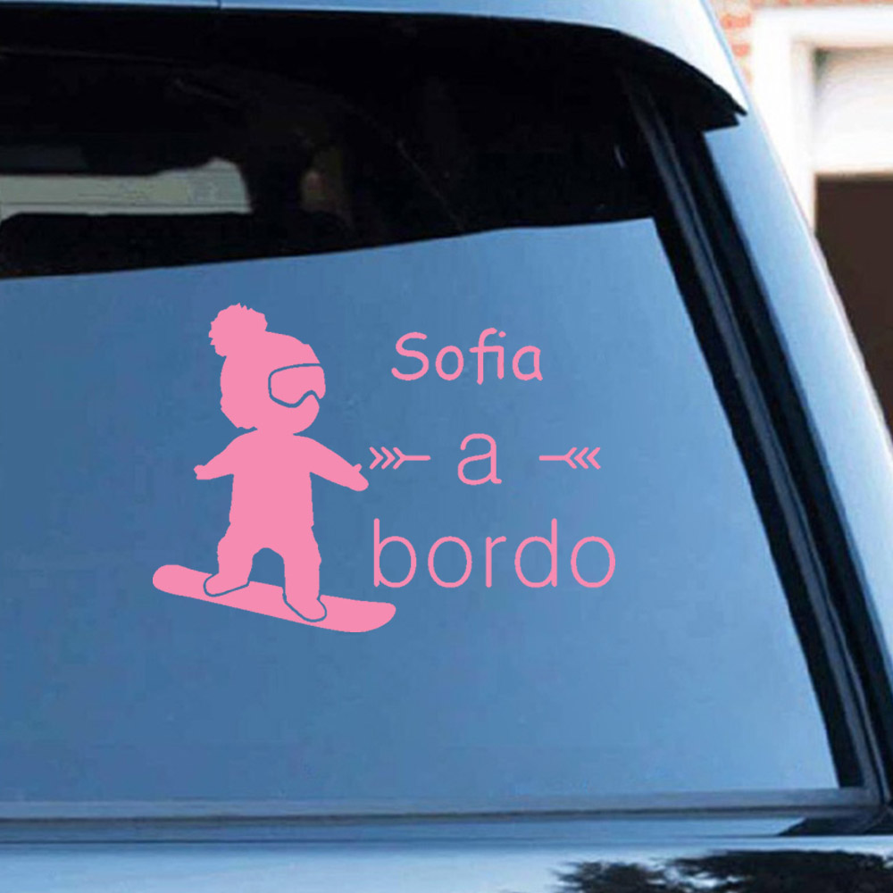 1 st Vinyl baby een bordeaux k - Car Accessories Sticker recensie en prijs