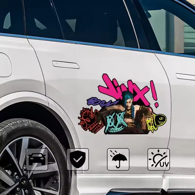 Arcane Jinx Graffiti reflecter - Car Accessories Sticker recensie en prijs