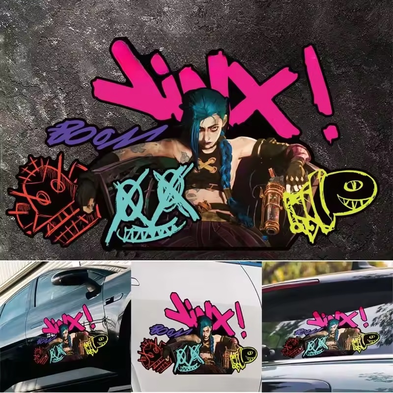 Arcane Jinx Graffiti reflecter - Car Accessories Sticker recensie en prijs