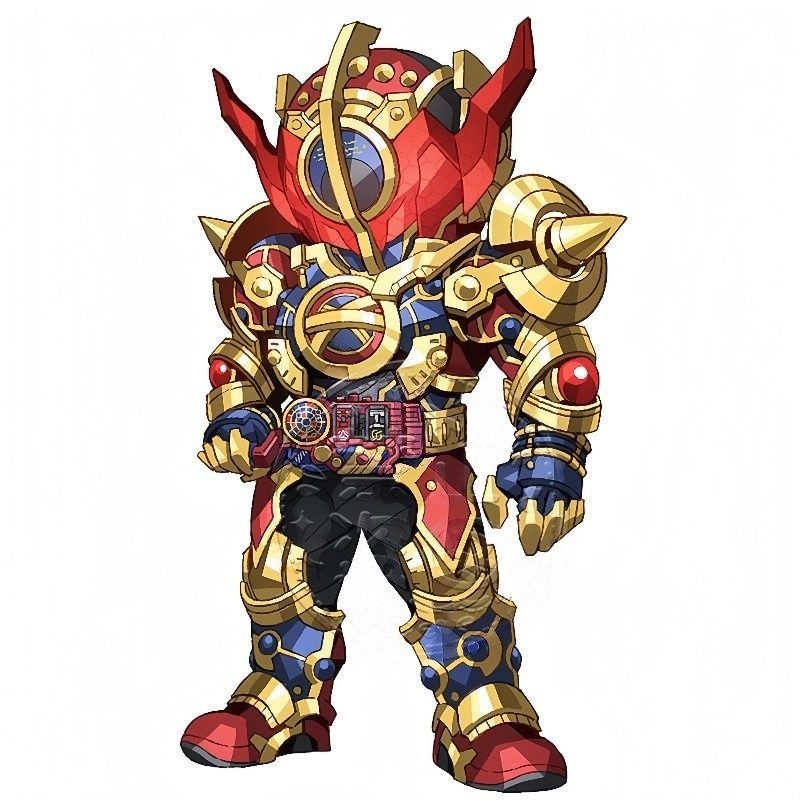 Kamen Rider chibi anime mercha - Car Accessories Sticker recensie en prijs