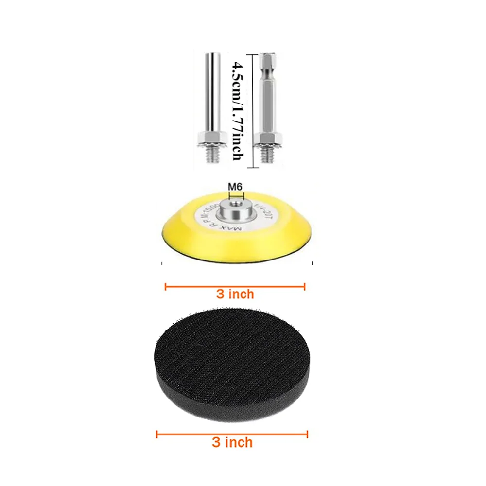 3 inch nat en droog schuurpapi - Car Accessories Hanging recensie en prijs