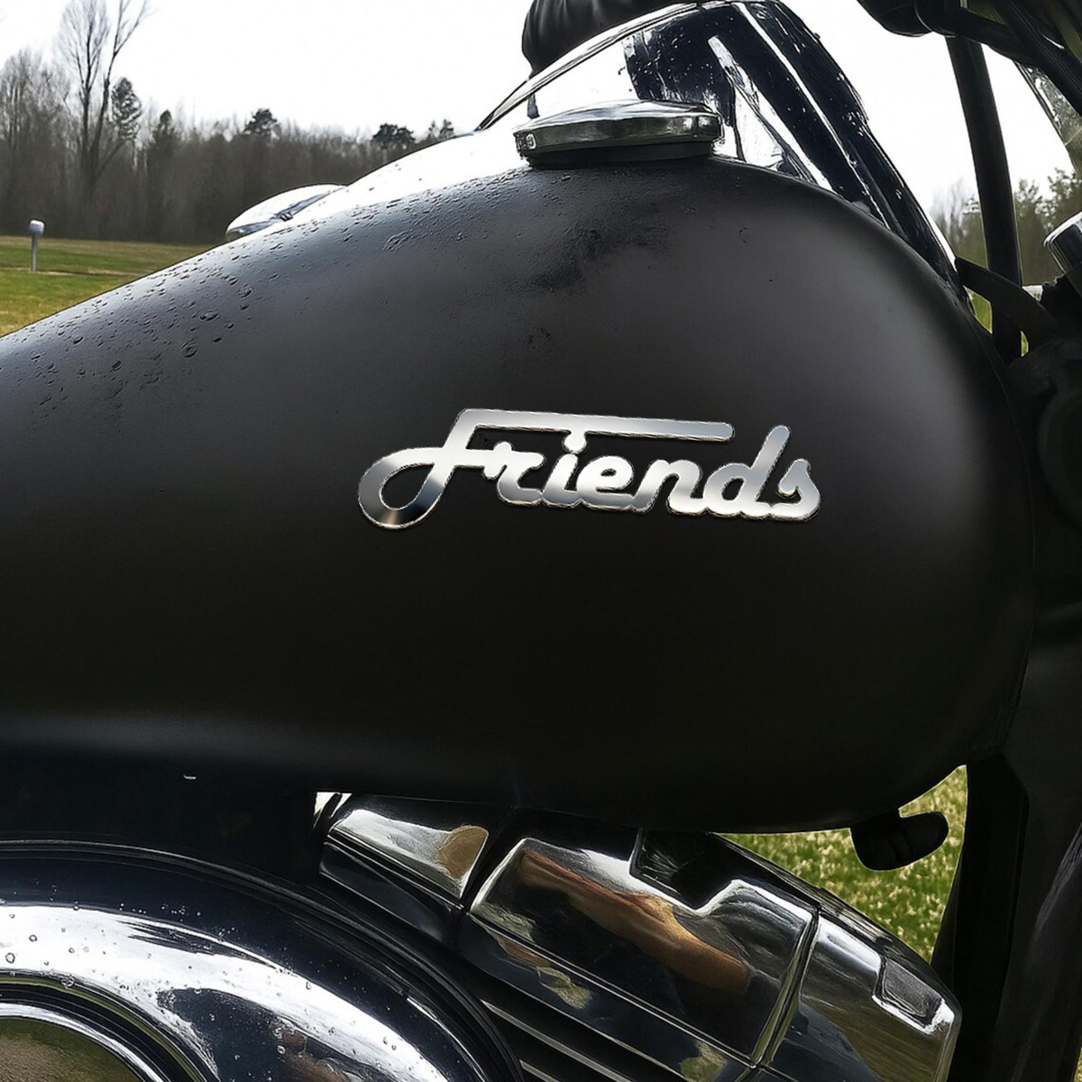 Creatief lettertype metalen st - Car Accessories Sticker recensie en prijs