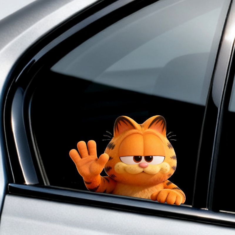 Garfield anime cartoon schatti - Car Accessories Sticker recensie en prijs