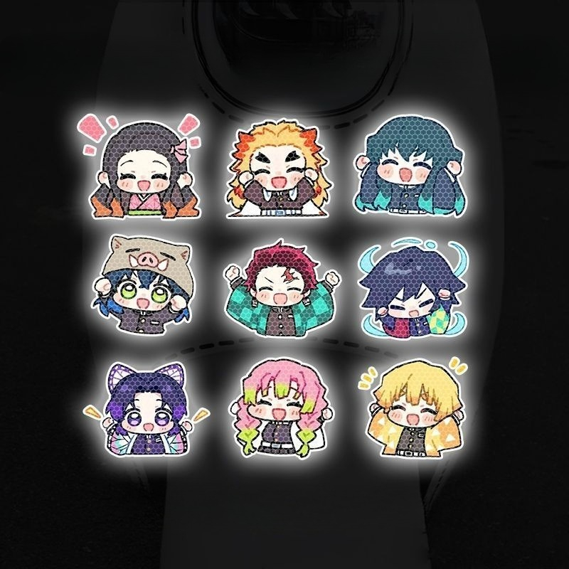 Demon Slayer cartoon-persoonli - Car Accessories Sticker recensie en prijs