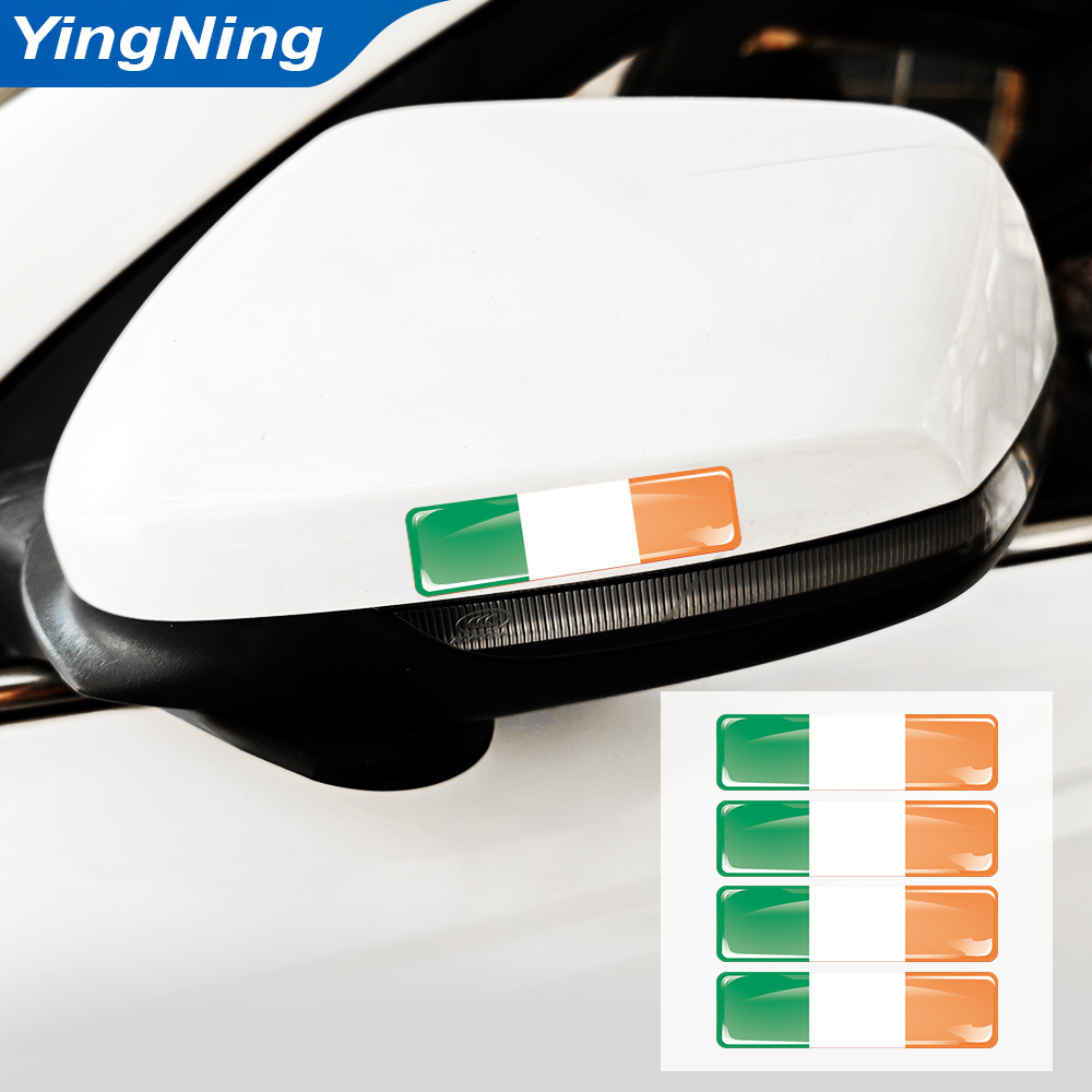 4 stuks Ierland Vlag Auto Stic - Car Accessories Ireland recensie en prijs