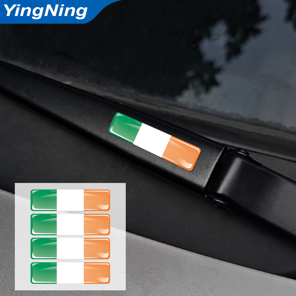 4 stuks Ierland Vlag Auto Stic - Car Accessories Ireland recensie en prijs